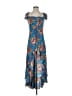 Auguste Paisley Blue Casual Dress Size 2 - photo 1