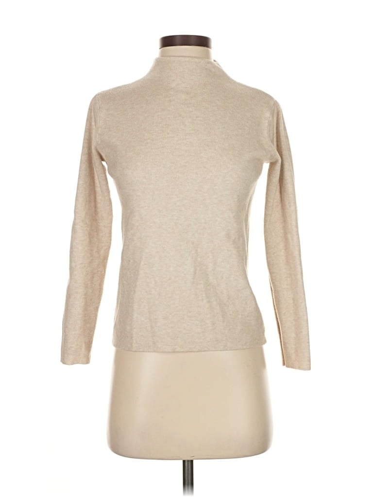 Pre-owned Unbranded Turtleneck Sweater In Brown