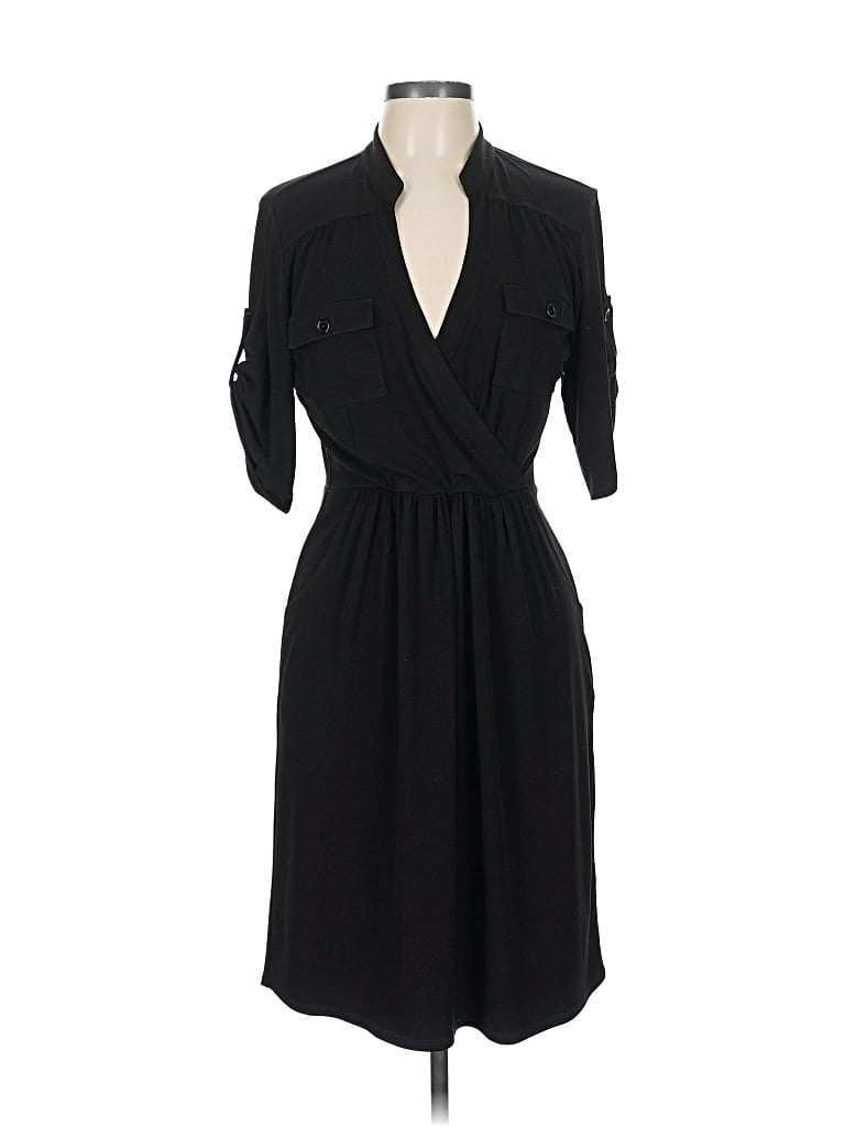 Pre-owned Laundry By Shelli Segal Casual Dress In Black