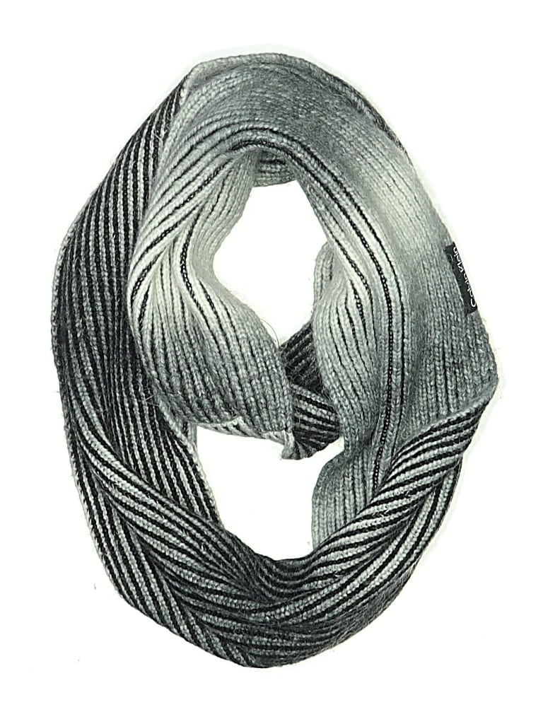 Pre-owned Calvin Klein Scarf In Gray