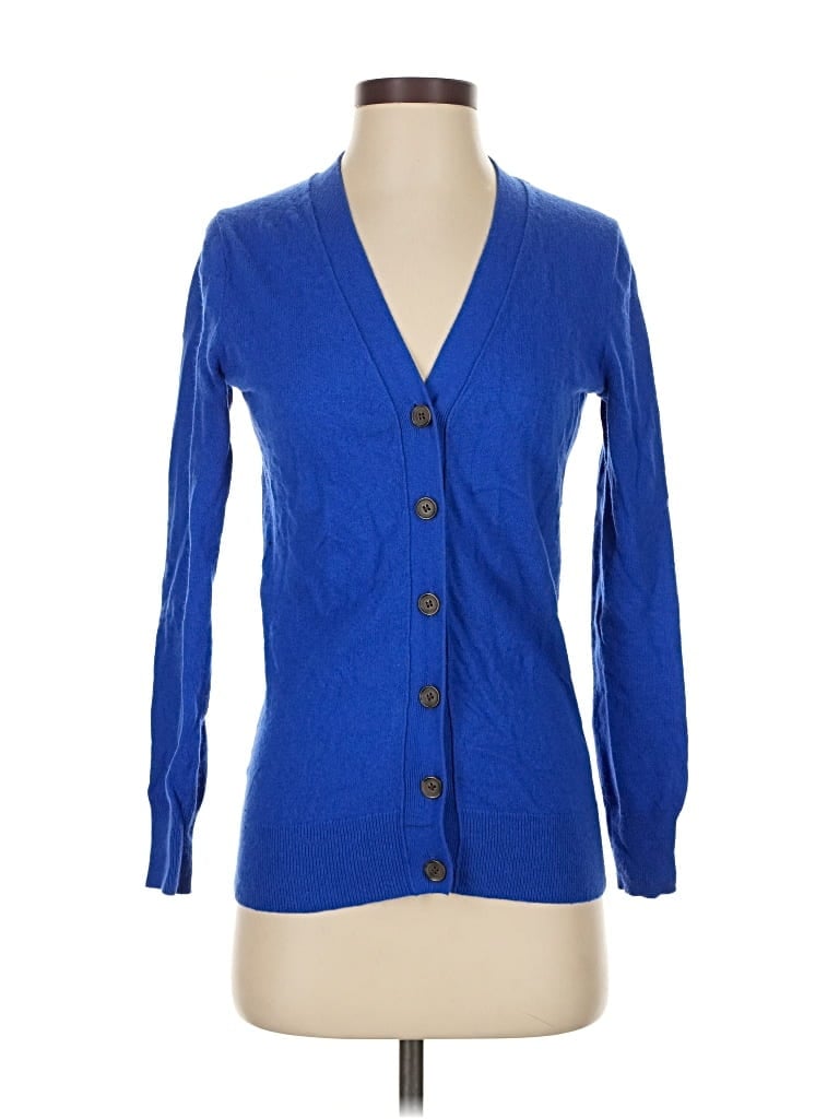 Pre-owned J.crew Mercantile Cardigan Sweater In Blue