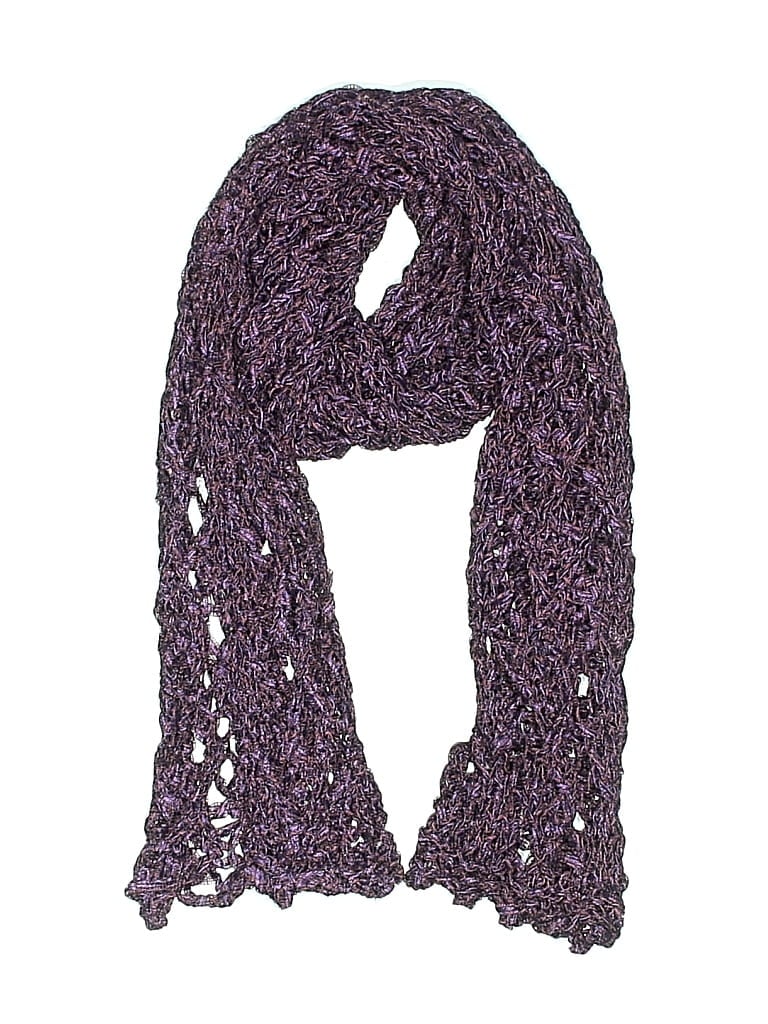 Pre-owned Unbranded Scarf In Purple