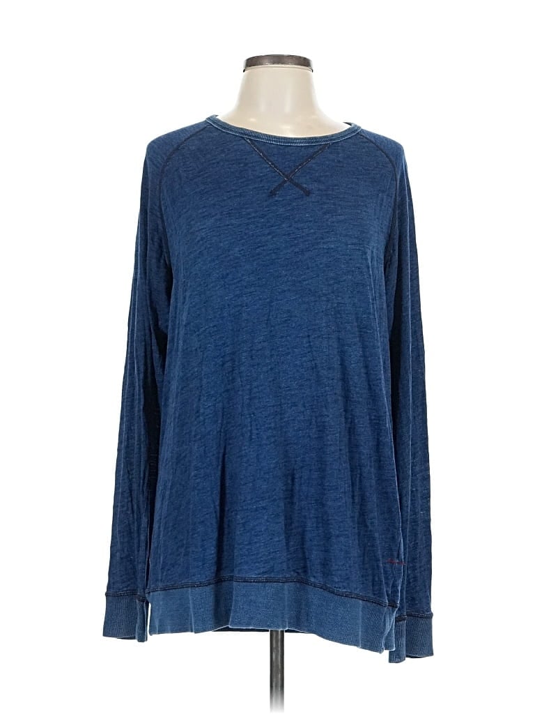 Pre-owned Daniel Buchler Pullover Sweater In Blue