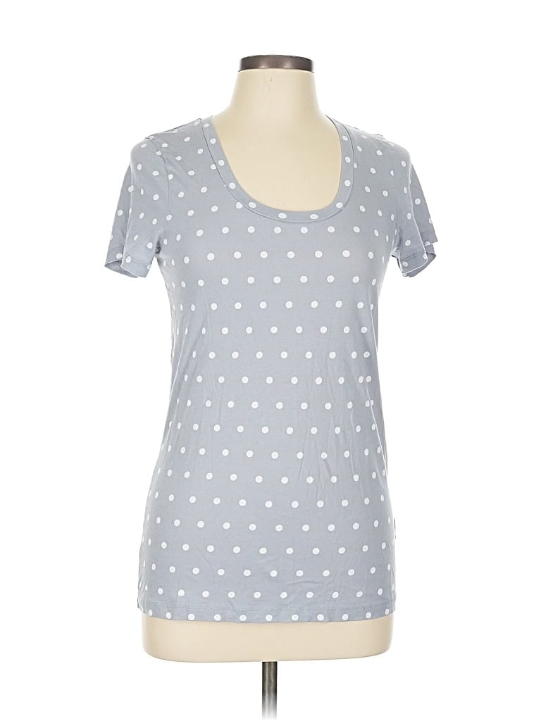 Pre-owned J.crew Factory Store Short Sleeve T-shirt In Gray