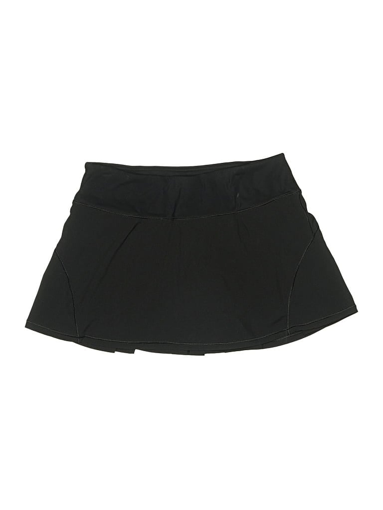 Pre-owned Crz Yoga Casual Skirt In Black
