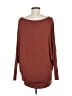 Lock & Love Brown 3/4 Sleeve Top Size M - photo 2