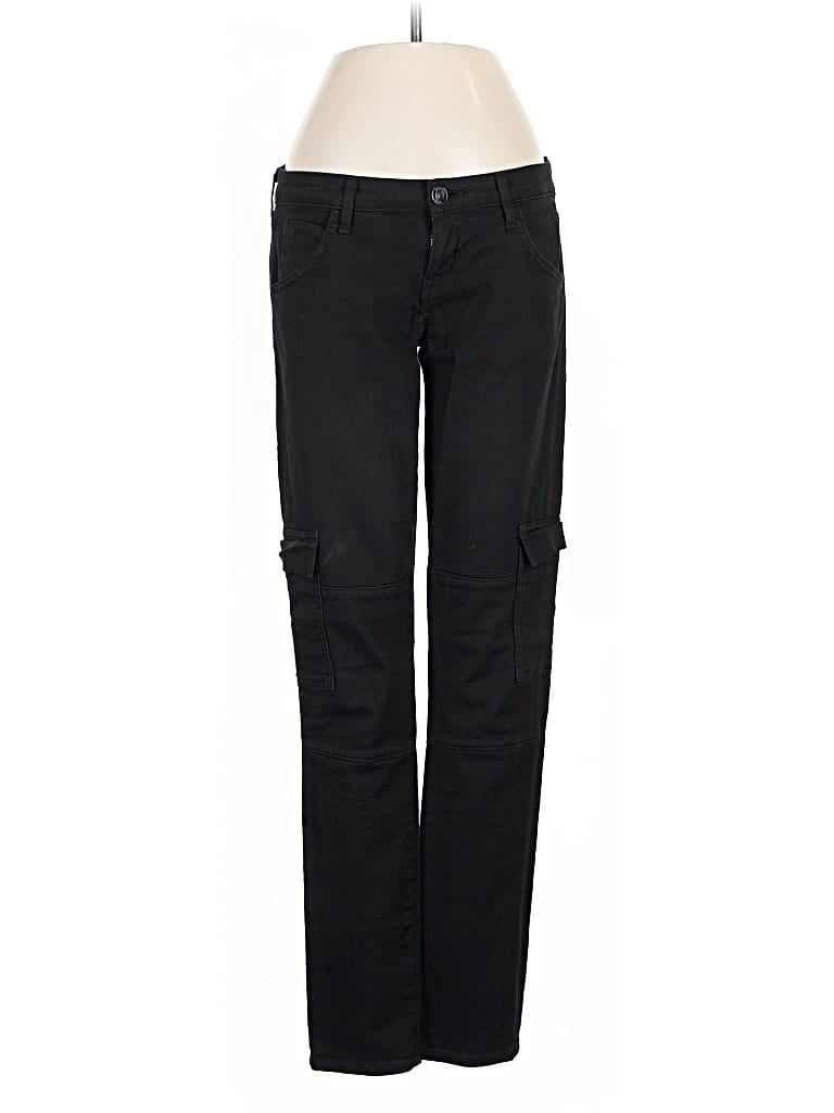 Pre-owned Hudson Cargo Pants In Black