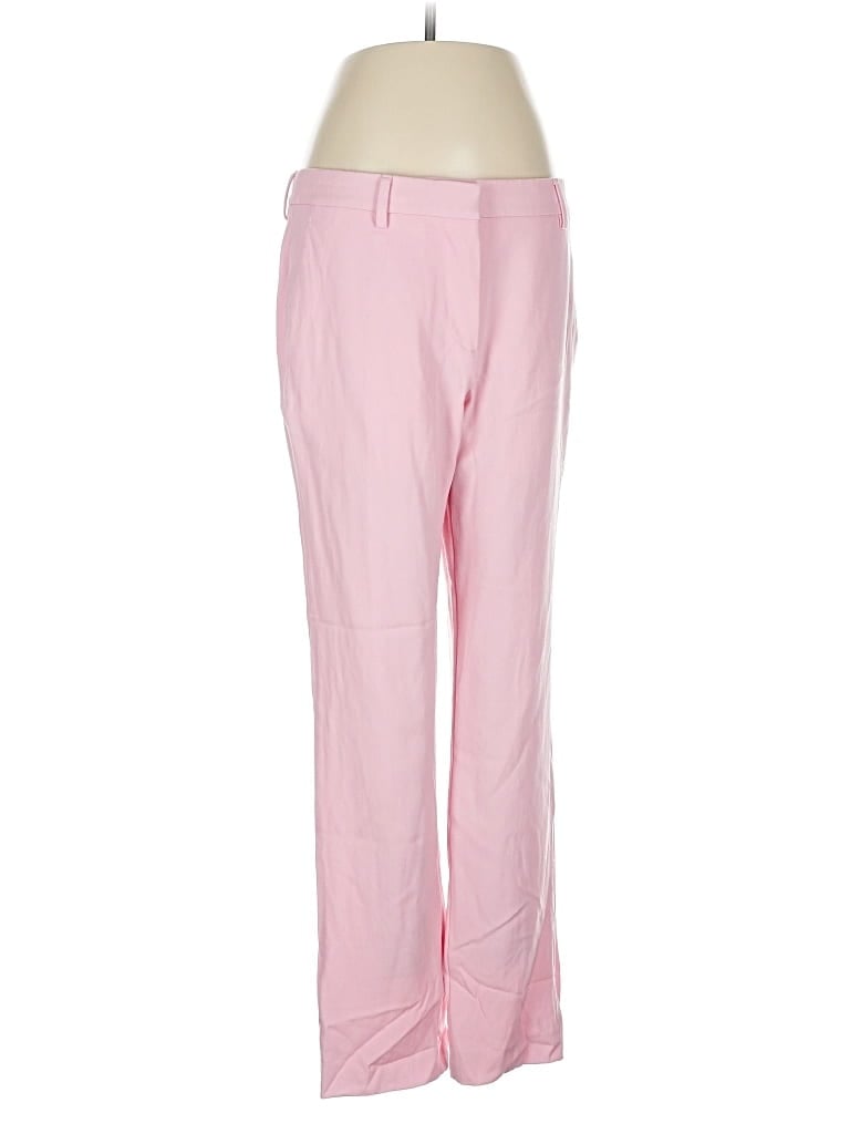 Pre-owned Burberry Wool Pants In Pink