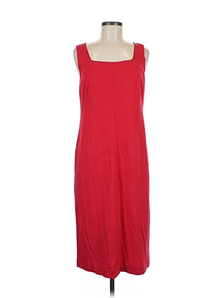Pre-owned Lafayette 148 Casual Dress In Red