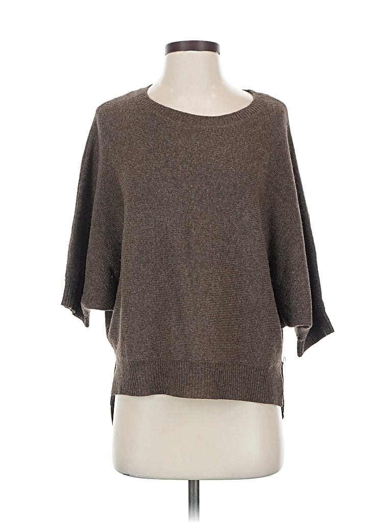 Pre-owned Bcbgmaxazria Poncho In Brown
