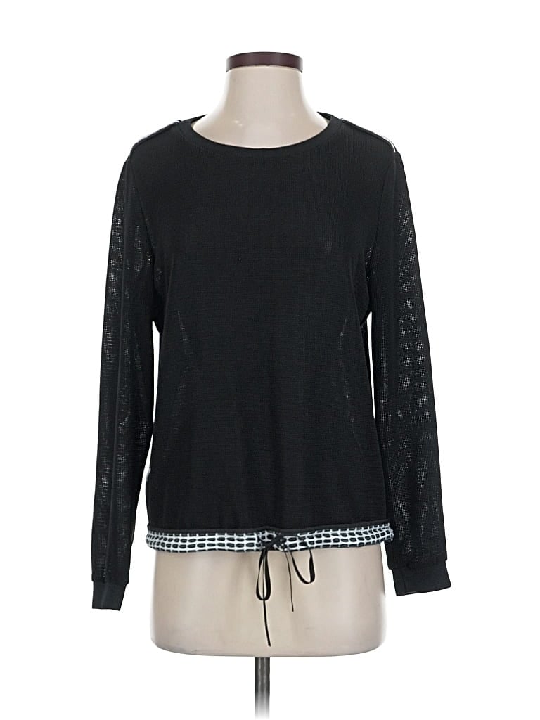 Pre-owned Eq:iq Pullover Sweater In Black