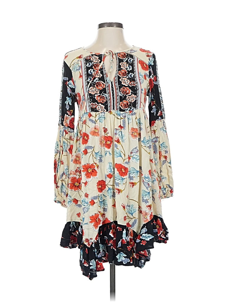 Pre-owned Patrons Of Peace Casual Dress In White