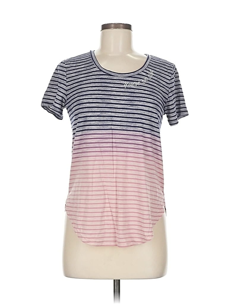 Pre-owned Maurices Short Sleeve T-shirt In Blue