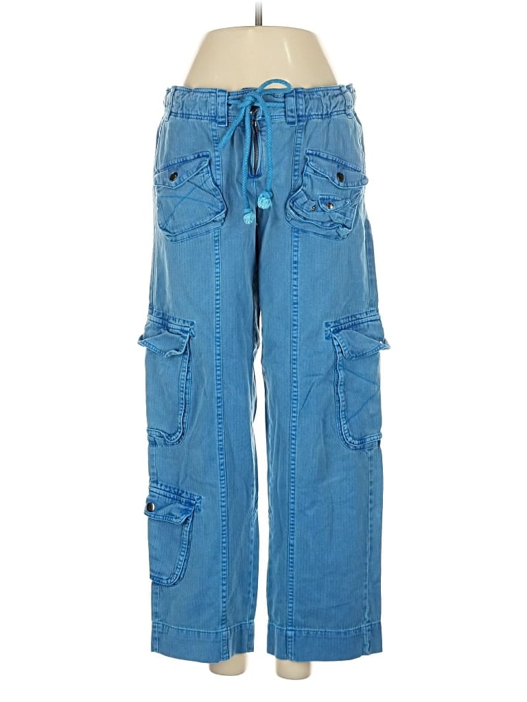 Pre-owned Free People Jeans In Blue