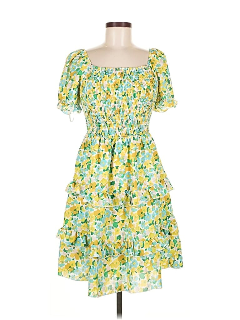 Pre-owned Kirundo Casual Dress In Yellow