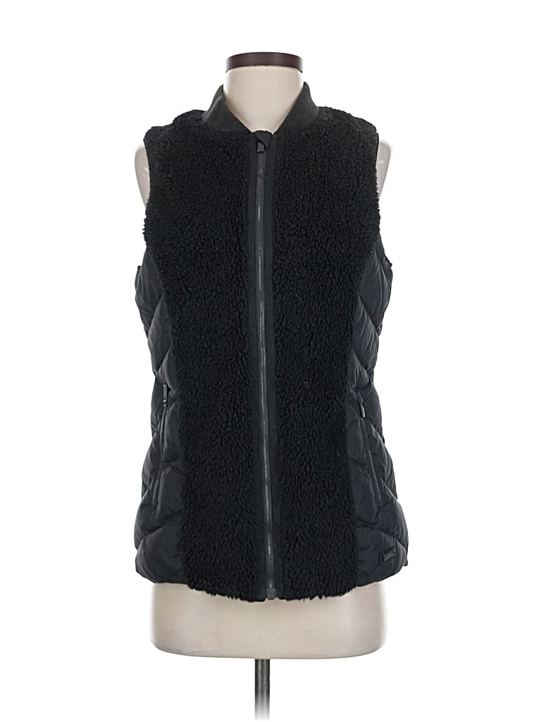 Pre-owned Athleta Vest In Black