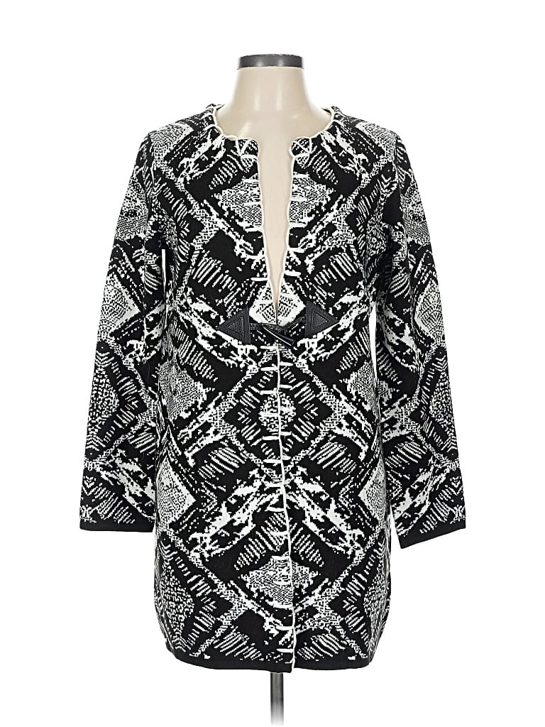 Pre-owned Cupio Cardigan Sweater In Black