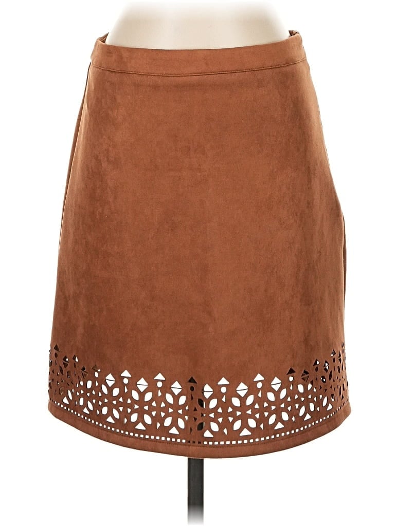 Pre-owned Miami Casual Skirt In Brown