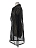 Theory Black Long Sleeve Silk Top Size 6 - photo 5