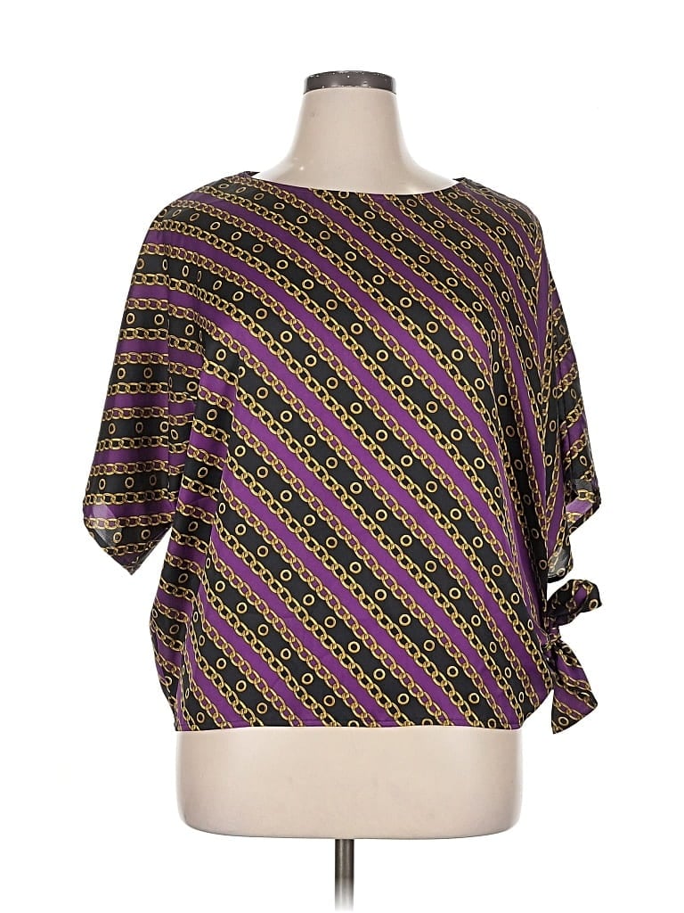 Pre-owned Michael Michael Kors Kimono In Purple