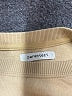 Parentezi Solid Tan Sweatshirt Size S - photo 7
