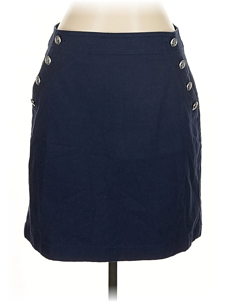 Pre-owned Ann Taylor Loft Casual Skirt In Blue