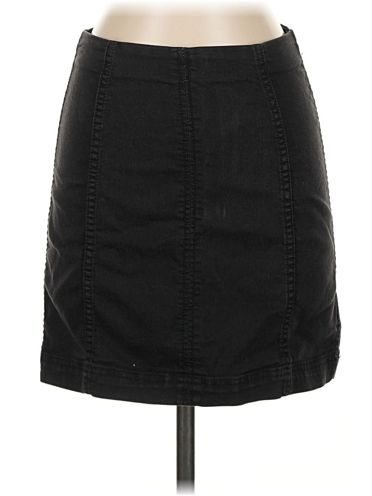 Pre-owned Free People Casual Skirt In Black