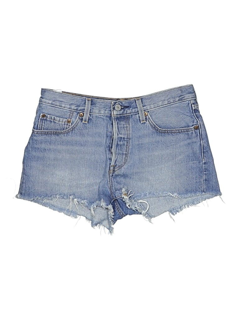 Pre-owned Levi's Denim Shorts In Blue