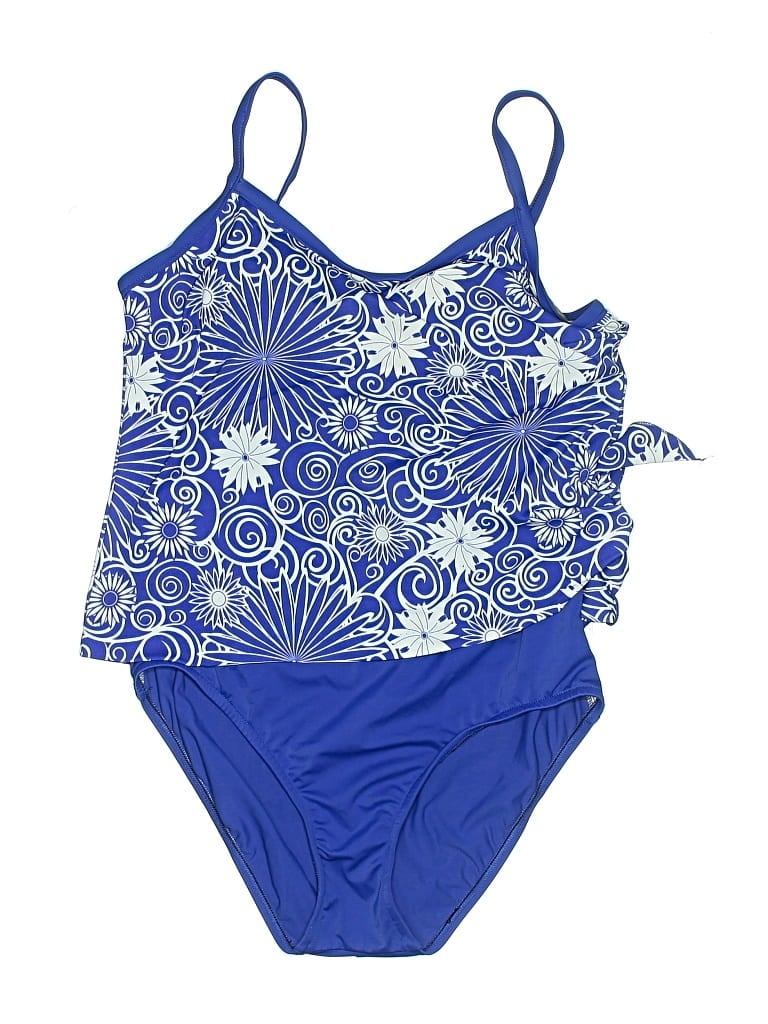 Pre-owned Maxine One Piece Swimsuit In Blue