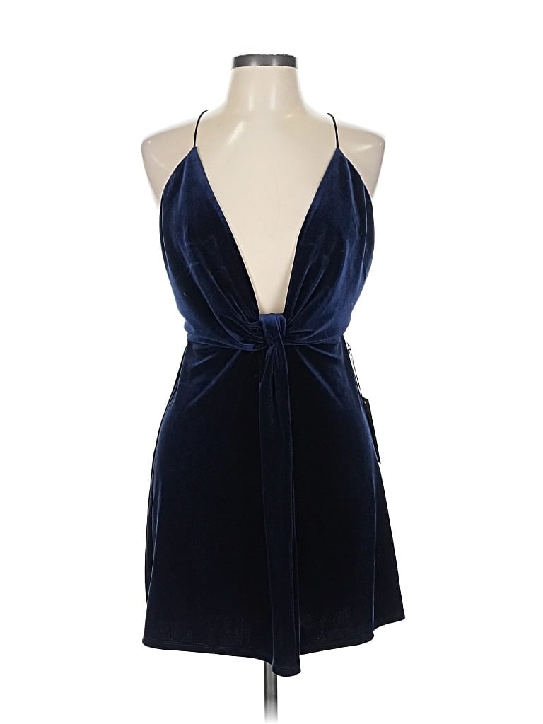 Cotton Candy La Cocktail Dress In Blue