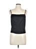 Worth Black Sleeveless Silk Top Size 10 - photo 1