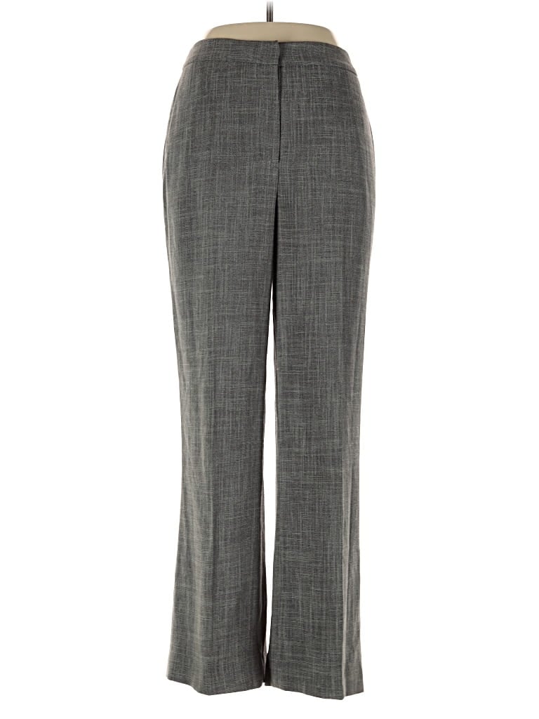 Pre-owned Ak Anne Klein Dress Pants In Gray