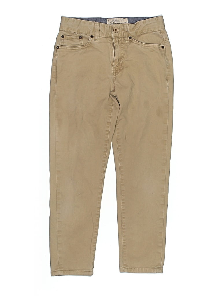 Pre-owned Lucky Brand Kids' Khaki Pant In Brown