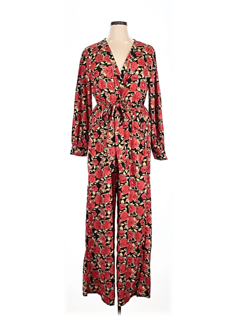 Boohoo Jumpsuit In Red