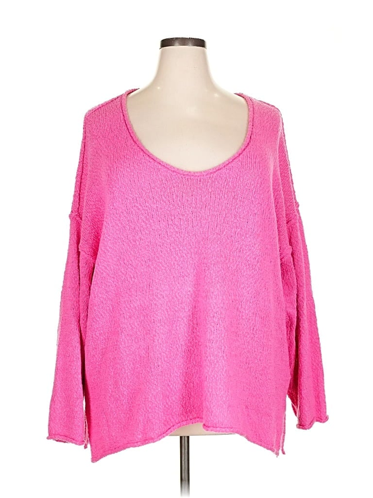 Pre-owned Aerie Pullover Sweater In Pink