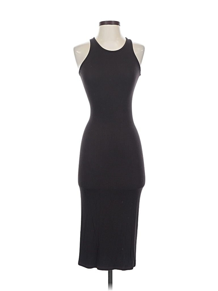 Pre-owned Enza Costa Cocktail Dress In Black