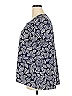 Anne Klein Blue Short Sleeve Blouse Size 2X - photo 5