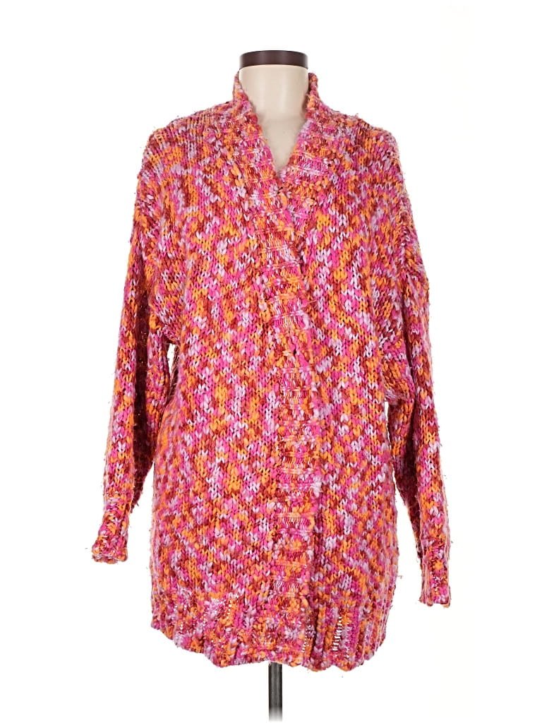 Pre-owned Forever 21 Pullover Sweater In Pink