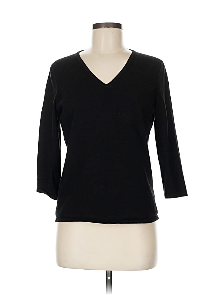 Pre-owned Belford 3/4 Sleeve T-shirt In Black