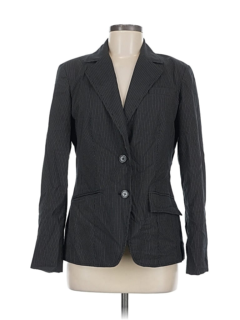 Pre-owned Worthington Blazer Jacket In Gray