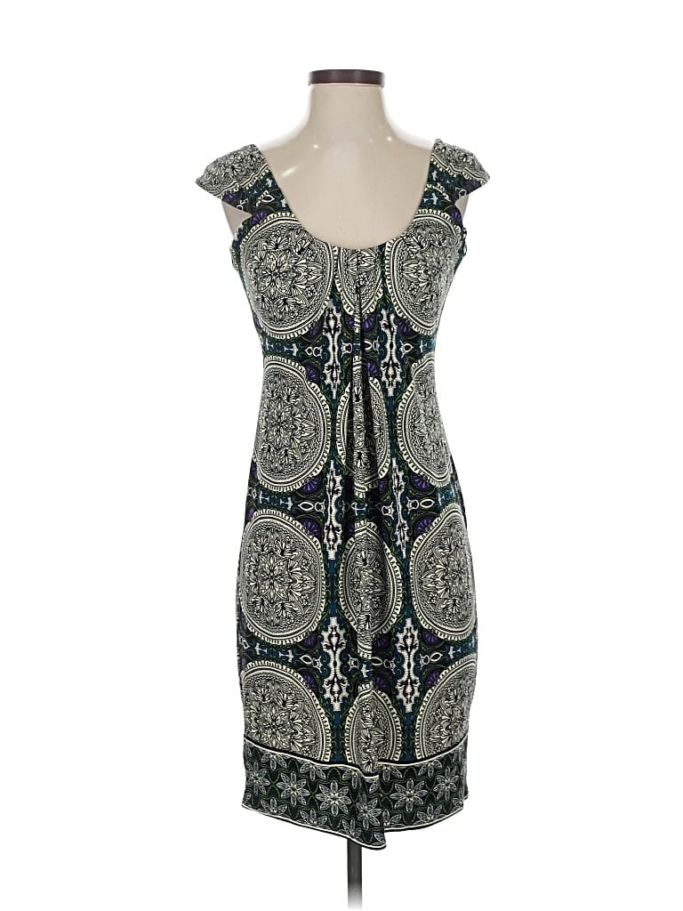 Pre-owned London Times Cocktail Dress In Green