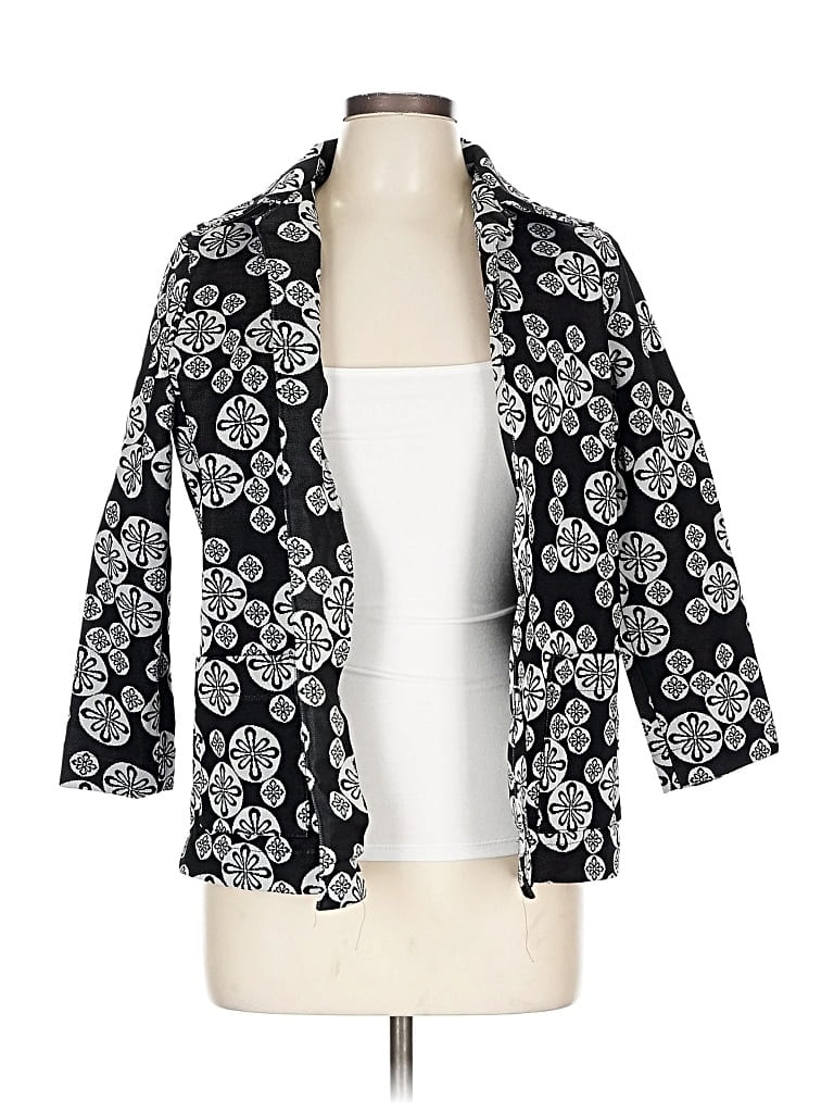 Pre-owned Assorted Brands Cardigan Sweater In Black