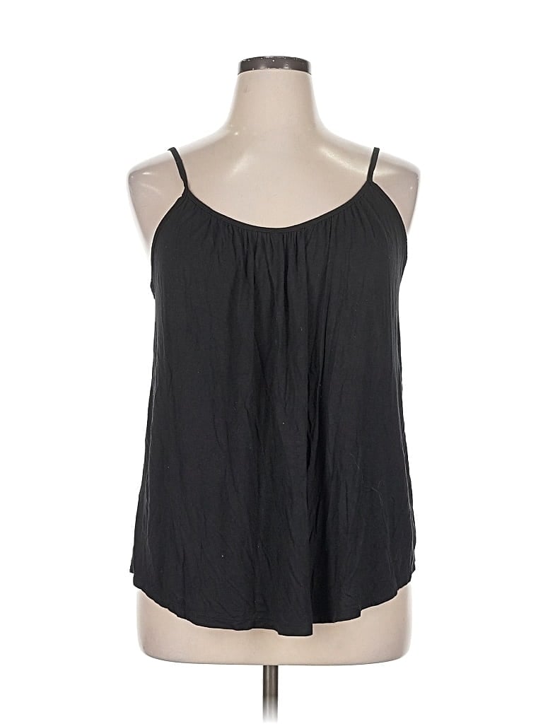 Pre-owned K. Jordan Tank Top Black Halter Neckline Tops