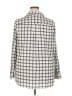 Charter Club 100% Polyester Checkered-gingham Gray Long Sleeve Blouse Size 2X - photo 2