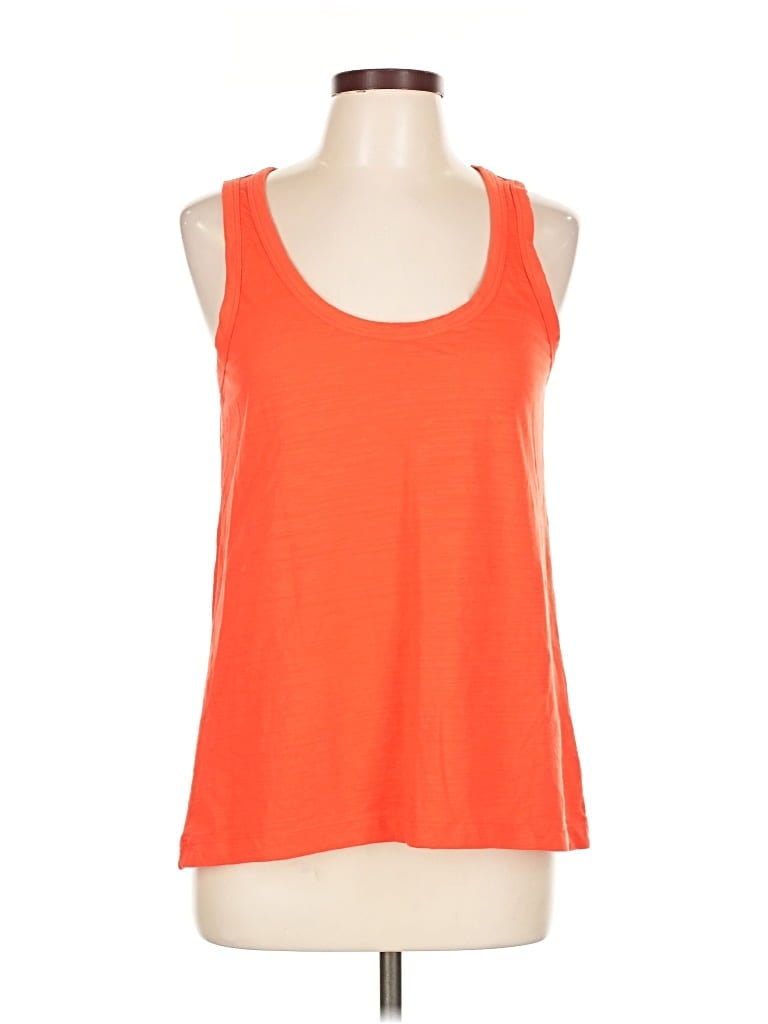 Pre-owned Cynthia Rowley Tjx Tank Top Orange Halter Neckline Tops