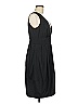 Donna Ricco Solid Black Cocktail Dress Size 8 - photo 4