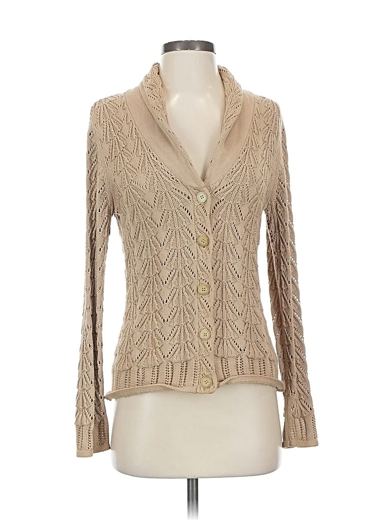 Pre-owned Charter Club Cardigan Sweater In Brown