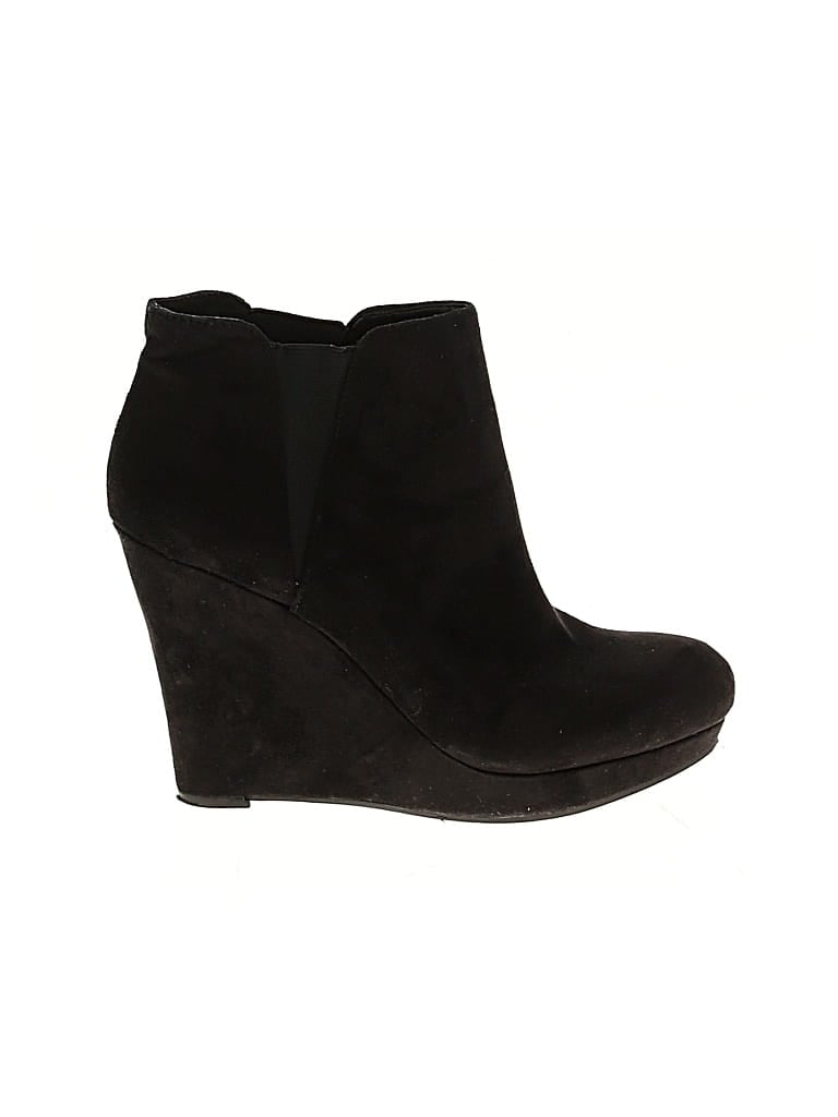 Pre-owned Jessica Simpson Wedges In Black