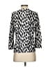 Talbots Animal Print Silver Pullover Sweater Size S - photo 2