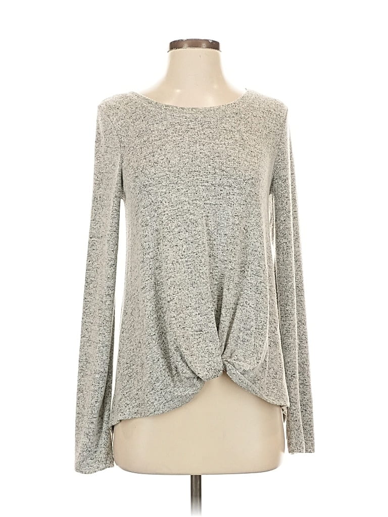 Pre-owned So Long Sleeve T-shirt In Gray